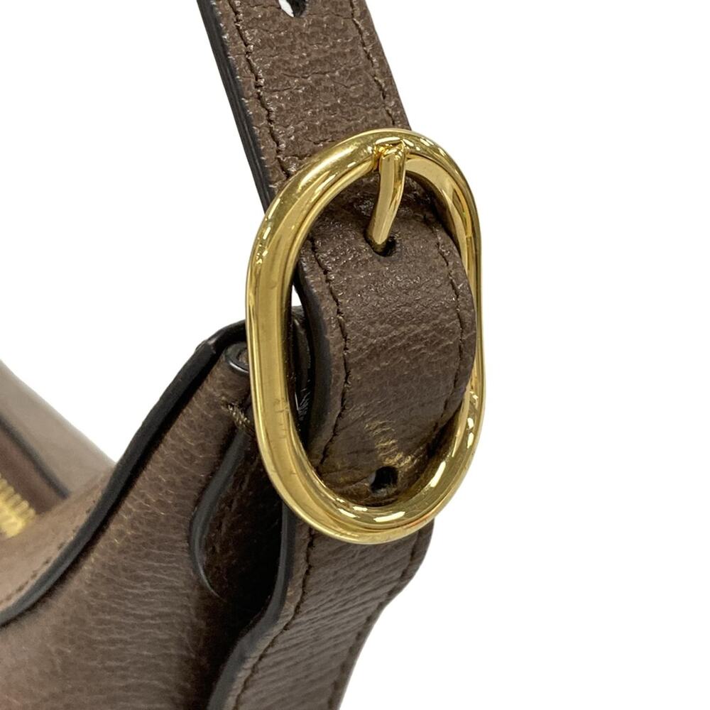Gucci Ophidia GG Mini Bag Handbag 658551 Beige Ebony Dark Brown PVC Leather - Picture 15 of 15